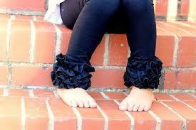 Limited Black Ruffle Leggings Black Knit Ruffle Leggings Comfy Knit Ruffle Pants Size Newborn To 10