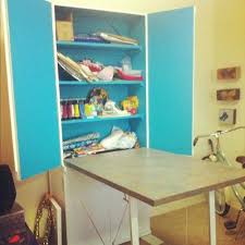 Craft Cabinet With Fold Out Table Murphy Table Craft Storage Cabinets Murphy Table Craft Storage