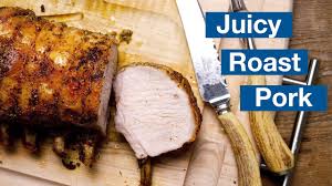 Juicy Roast Rack Of Pork Recipe Youtube