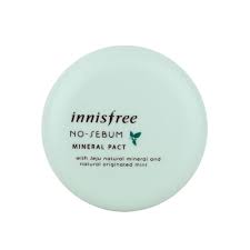 Excellent powder for controlling sebum that soaks up excess oil and sweat. Innisfree No Sebum Mineral Pact Innisfree Pact Online Shopping Sale Koreadepart