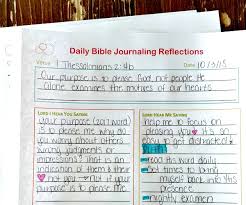 Bible Journaling Printables Daily Reflections The Littlest Way