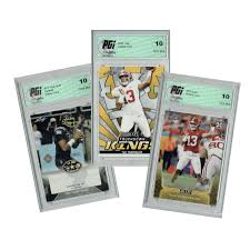 Year set team card # price; Tua Tagovailoa 3 Rookie Card Lot 2020 Leaf Gold 2 90 2017 Army 93 Pgi 10