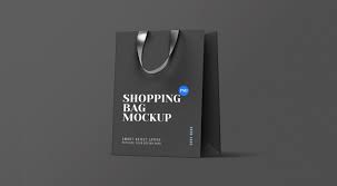 This shopping bag mockup to showcase your branding design in a photorealistic look. Free Shopping Bag Mockup