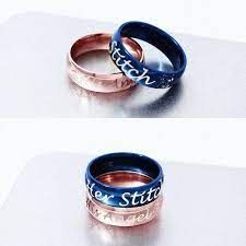 Ohana Ring Family Ring Lilo And Stitch Stitch Angel Etsy Lilo And Stitch Stitch And Angel Friend Rings