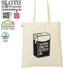 Laktose Toleranz Tasche Das Original Bio Handmade Tragetasche Jutebeutel Taschen