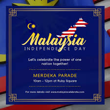 Indonesians call christmas 'natal', while generally in bahasa melayu it is. Malaysia Tagesereignisparade Einladungsbroschure Vorlage Postermywall