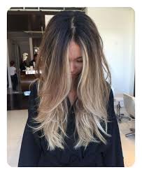 The hair is black at the root color and is gradually highlighted with brown and blonde shades. 90 Highlights For Black Hair That Looks Good On Anyone Style Easily