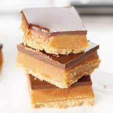 Chocolate Caramel Slices No Bake Recipe Dessert Recipes Easy Chocolate Caramel Slice Baking Recipes