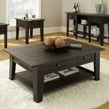 Let's see what ideas come to the designers for creating stylish rooms using this furniture. Coffee Tables Black Wood Minimalist Home Design Ideas