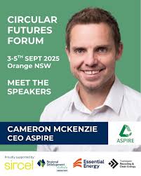 Have you secured your ticket to the Circular Futures Forum yet? From 3–5  September 2025 in Orange, NSW, regional changemakers will come together to  explore how circular economy solutions can drive economic
