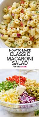 Old Fashioned Macaroni Salad Recipe Classic Macaroni Salad Recipe Mayonnaise Mac Macaroni Salad Recipe Classic Classic Macaroni Salad Macaroni Salad Recipe