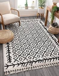 Black And White Area Rug 5x7 Pin On Apartment