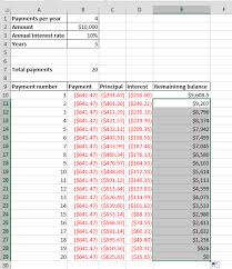 Best Excel Tutorial Amortization Schedule Template