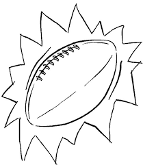 Ball Football Coloring Page Football Coloring Pages Sports Coloring Pages Coloring Pages