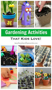 Gardening Ideas For Kids Gardening For Kids Preschool Garden Kids Garden Play