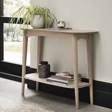Console tables are versatile pieces of furniture that are perfect for displaying certain pieces of home decor. Hall Tables Many Oak Other Wood Designs Oak Furniture Uk