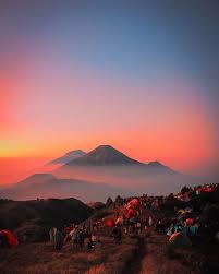 Gunung Prau Pemandangan Fotografi Alam Fotografi Perjalanan