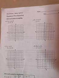 Plus model problems explained step by step. Algebra 2 Systems Of Linear Equations Worksheet Answers Tessshebaylo