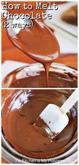 Not just sunlight (unless you want to make fondue), but also artificial light. How To Melt Chocolate On The Stove In The Microwave The Kitchen Is My Playground