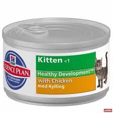 Hill S Kitten Tavuklu Yavru Kedi Konserve Mamasi 85gr Konserve Beslenme Saglikli