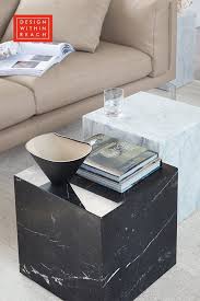 Plinth Cube Side Table In 2020 Cube Side Table Marble Tables Living Room Side Table Design
