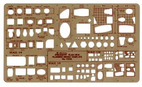 Decorating from a z h is for how to begin project. 1 4 Inch Scale 1151i Pickett House Plan Fixtures Kitchen And Bath Template Art Supplies Arts Crafts Sewing Baresque Com Au