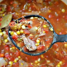 Carve up one of our favorite southern treats, and enjoy recipe: Smoked Pork Soup Small Town Woman