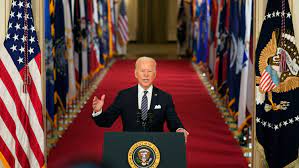 President's talks are direct communications between the president and the people of the country. Presidential Speech Highlights Biden Calls For U S To Mark Our Independence From This Virus By 4th Of July The New York Times