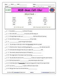 A Magic School Bus Goes Cell Ular Worksheet Answer Sheet Two Quizzes Magic School Bus Bill Nye Magic School