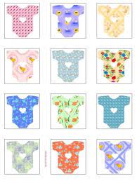 And so today i wanted to share with you all three more sets of free printable baby shower games. Free Printable Onesie Gift Tags For Baby Shower Gifts