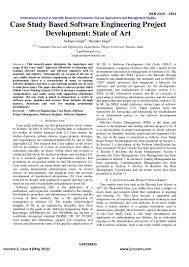 Before sharing sensitive information, make sure you're on a federal government site. Case Study Based Software Engineering Project Development State Of A