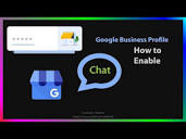 How-to Enable Chat Feature Google Business Profile - YouTube