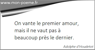 Le premier amour rencontré, la première histoire d'amour vécue a un pouvoir, celui d'être une référence absolue. Le Premier Amour 28 Citations Sur Le Premier Amour