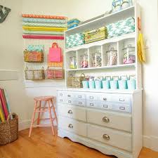 I have been working on this craft room of mine for two years now. Organized Colourful Craft Room Tour The Happy Housie