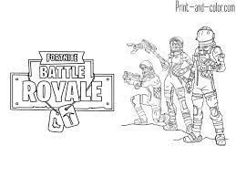 You might also like this coloring pages. Fortnite Battle Royale Coloring Page Squad Coloring Pages Coloring Pages For Boys Coloring Pages To Print
