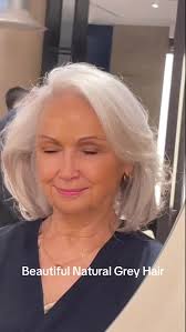 Beautiful Gray Hair Women