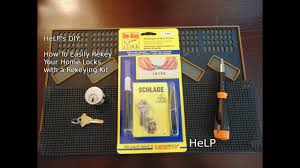 How to rekey a lock without the original key. 44 Diy How To Easily Rekey Your Door Without A Key Youtube