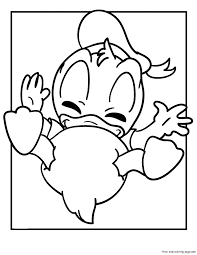 Search through 623,989 free printable colorings at getcolorings. Disney Baby Donald Duck Coloring Pages For Kids Free Printable Coloring Home
