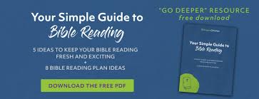 Click download or read online button to the beginners bible book pdf for free now. A Simple Guide To Reading The Bible Deeper Christian
