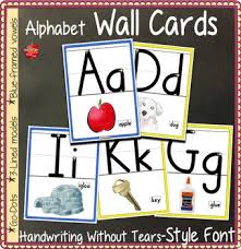 In today's age, debit cards are reg. Alphabet Posters Abc Wall Cards Hwt Style Font On 3 Lines By Print Path Ot