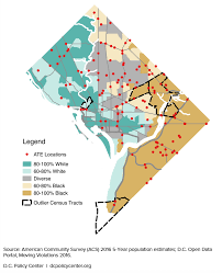 Most of these diagonal avenues are. Map Monday Enforcement Disparities In Washington D C Data Smart City Solutions