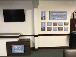 Church Welcome Table Welcome Table Church Foyer Church