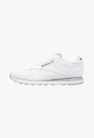 Shoppe reebok schuhe, kleidung & accessoires auf der offiziellen webseite! Reebok Classic Classic Leather Low Cut Design Shoes Sneaker Low White Light Grey Weiss Zalando De