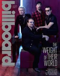 U2 Cover Of Billboard Magazine 2017 U2 In 2019 Music