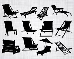 Beach Chair Svg Bundle Beach Chair Svg Beach Chair Clipart Etsy Beach Chairs Clip Art Svg