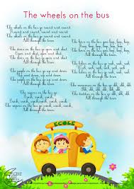 Paroles The Wheels On The Bus Go Comptines Chansons Comptines Comptines Paroles