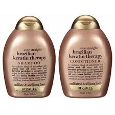 Keratin complex brazilian blowout/keratin relaxers & straightening prod. Ogx Ever Straight Brazilian Keratin Therapy Shampoo Conditioner 385ml X 2 Exp 2022 Shopee Malaysia