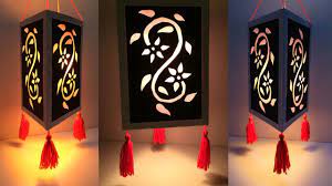 Diy Diwali Decoration Ideas At Home Easy Home Decoration Idea Lampshade Diwali Diy Diy Diwali Decorations Diwali Decorations At Home
