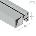 Aluminium Extrusion Curtain Wall Profile With Frame Thickness 1.60mm CW704  ALUCLASS