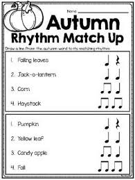 Rhythm Worksheets Rhythm Word Match Rhythm Worksheets Rhythm Activities Worksheets